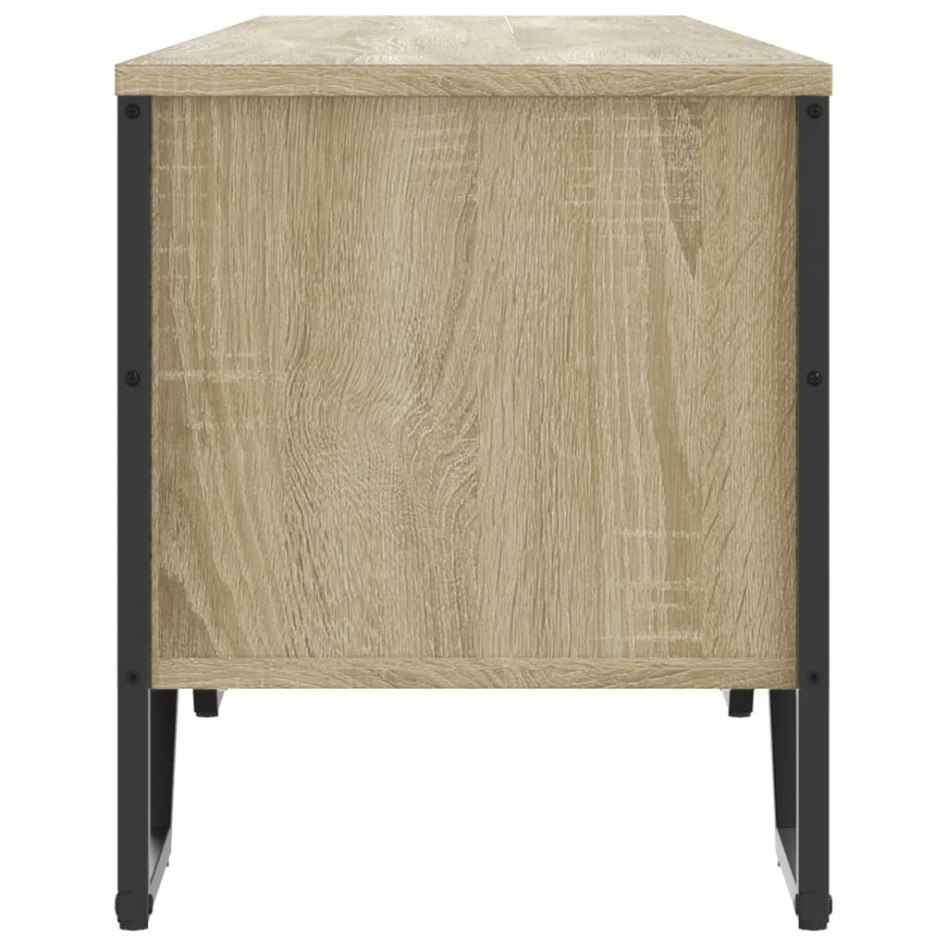 Mueble de TV madera de ingeniería roble Sonoma 180x34x41