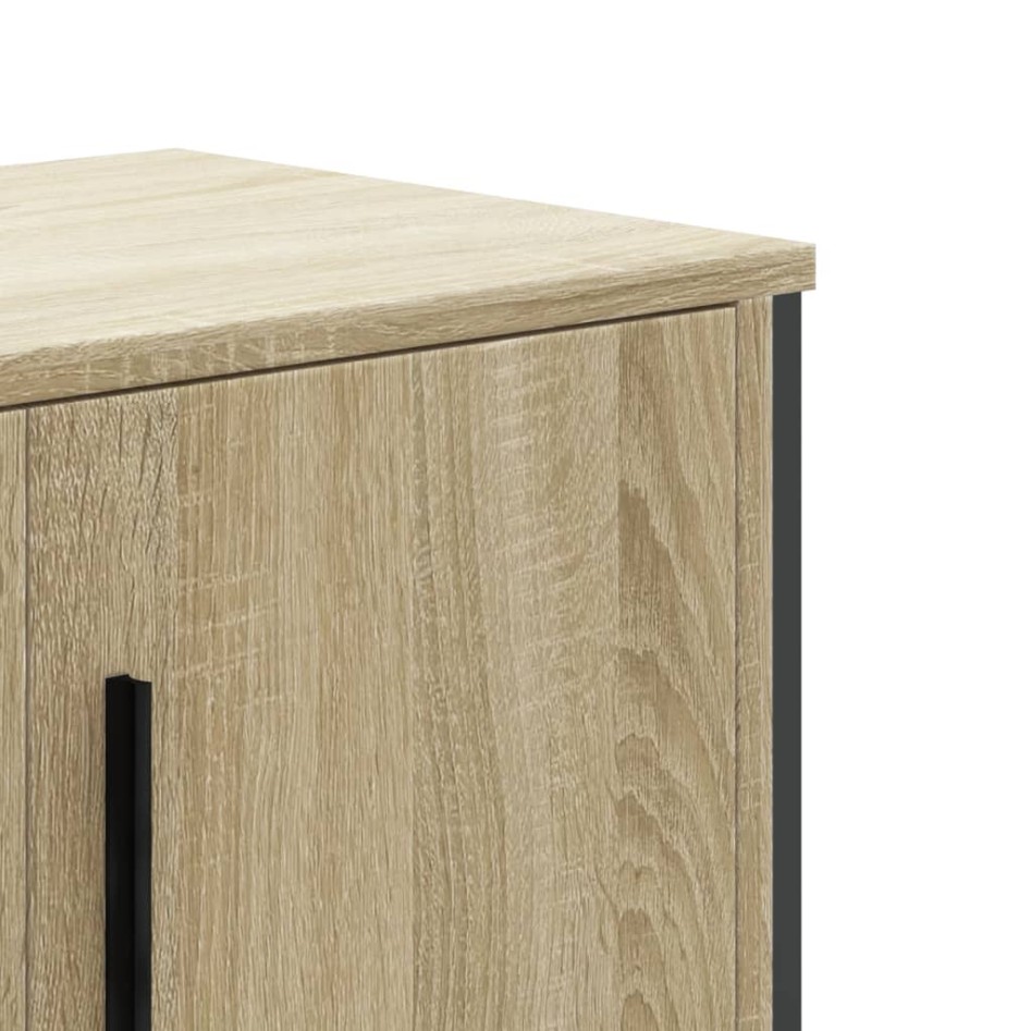 Mueble de TV madera de ingeniería roble Sonoma 180x34x41