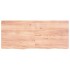Estante pared madera roble tratada marrón claro 140x60x(2-4)