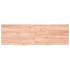 Estante pared madera roble tratada marrón claro 160x50x(2-4)