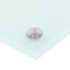 Salpicaderos de cocina 2 uds vidrio templado blanco 80x50