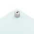 Salpicaderos de cocina 2 uds vidrio templado blanco 80x50