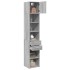 Armario estrecho madera ingeniería gris Sonoma 40x42,5x225