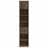 Armario estrecho madera ingeniería marrón roble 45x42,5x225