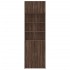 Armario de madera ingeniería marrón roble 70x42,5x225
