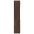 Armario de madera de ingeniería marrón roble 80x42,5x225