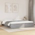 Estructura de cama sin colchón gris Sonoma 180x200