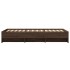 Estructura de cama sin colchón madera marrón roble 90x200