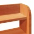 Cama sin colchón madera maciza pino marrón cera 150x200