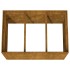 Jardinera acero corten 120x80x80