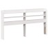 Estructura de cama con cabecero madera de pino blanco