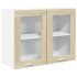 Set de muebles de cocina 7 pzas madera ingeniería roble