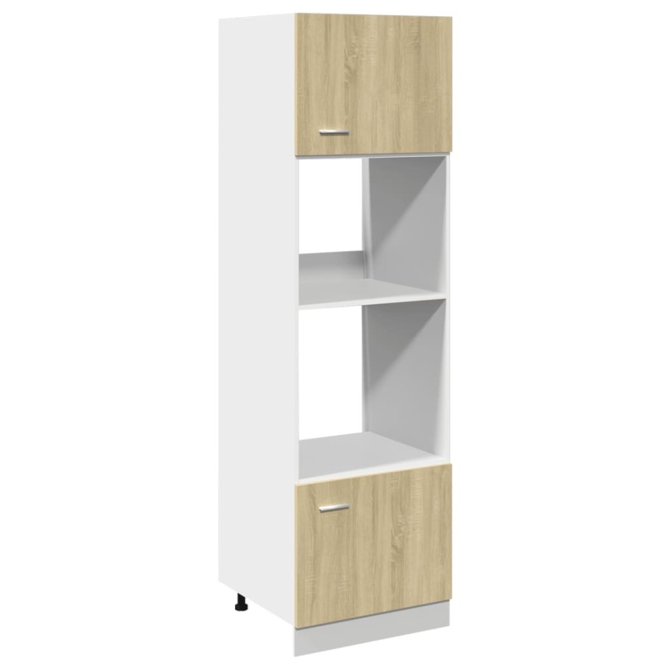 Set de muebles de cocina 7 pzas madera ingeniería roble
