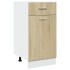 Set de muebles de cocina 7 pzas madera ingeniería roble