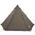 Tienda de campaña familiar tipi 6 personas impermeable