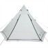 Tienda familiar tipi 6 personas tela opaca impermeable
