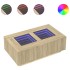 Mesa de centro con Infinity LED roble Sonoma 116x69x40