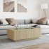 Mesa de centro con Infinity LED roble Sonoma 116x69x40