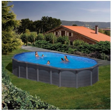 Piscina ovalada, modelo Capri 610X375X132