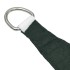 Toldo de vela cuadrado tela Oxford verde oscuro 6x6