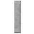 Aparador con LED madera ingeniería gris 41,5x32,5x200