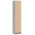 Aparador con LED madera ingeniería gris Sonoma 41,5x32,5x200