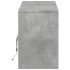 Mueble de TV LED madera ingeniería gris hormigón 140x34x50