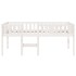 Cama para niños sin colchón madera maciza pino blanca 80x200