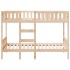 Litera de madera maciza de pino 90x190