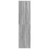 Armario de madera contrachapada gris Sonoma 100x50x200