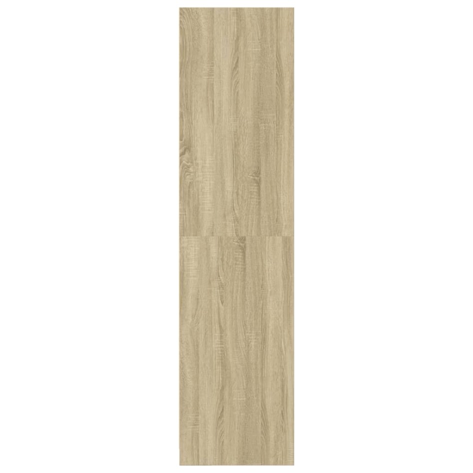 Armario de madera de ingeniería roble Sonoma 80x50x200