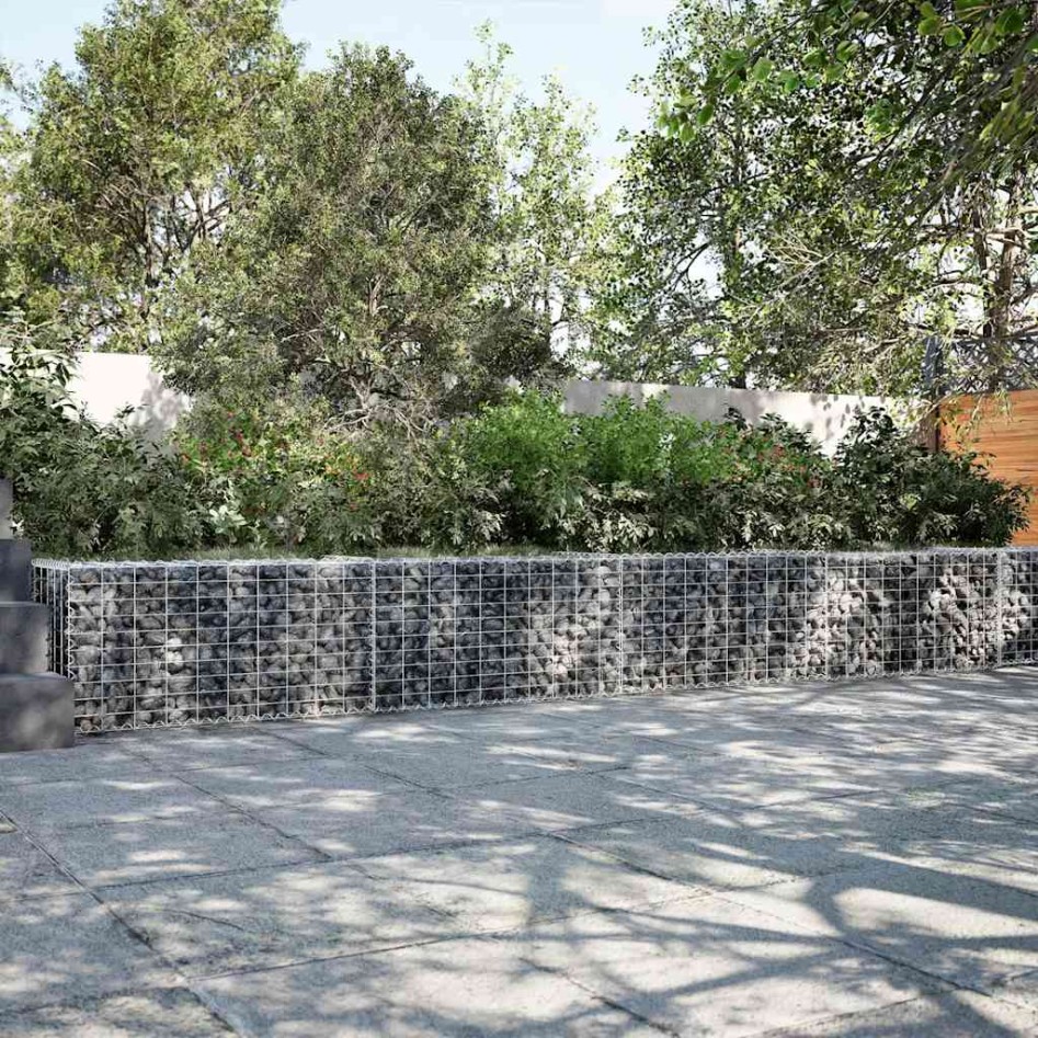 Cesta de gaviones con cubierta hierro galvanizado 700x50x50