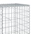 Cesta de gaviones con cubierta hierro galvanizado 300x50x100