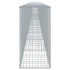 Cesta de gaviones con cubierta hierro galvanizado