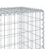 Cesta de gaviones con cubierta hierro galvanizado 600x50x150