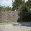 Cesta de gaviones con cubierta hierro galvanizado 600x50x200 cm