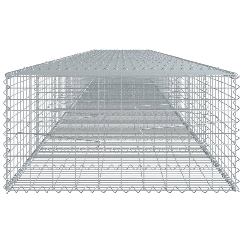 Cesta de gaviones con cubierta hierro galvanizado 900x100x50