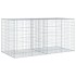 Cesta de gaviones con cubierta hierro galvanizado