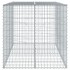 Cesta de gaviones con cubierta hierro galvanizado