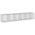 Cesta de gaviones con cubierta hierro galvanizado