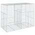 Cesta gaviones con cubierta hierro galvanizado 200x100x150
