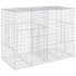Cesta gaviones con cubierta hierro galvanizado 200x100x150