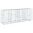 Cesta de gaviones con cubierta hierro galvanizado
