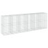 Cesta de gaviones con cubierta hierro galvanizado