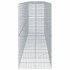Cesta de gaviones con cubierta hierro galvanizado