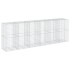 Cesta de gaviones con cubierta hierro galvanizado