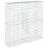 Cesta de gaviones con cubierta hierro galvanizado 200x50x200