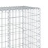 Cesta de gaviones con cubierta hierro galvanizado 800x50x200
