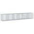 Cesta de gaviones con cubierta hierro galvanizado