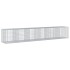 Cesta de gaviones con cubierta hierro galvanizado